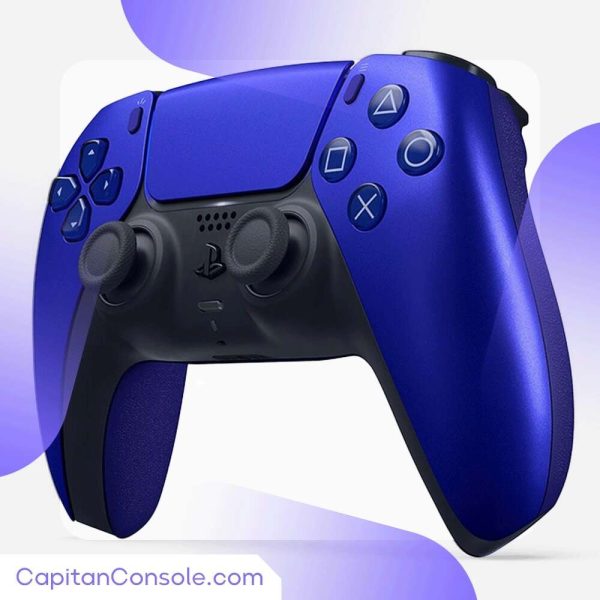 دسته بازی PS5 آبی متالیک Dual Sense Cobalt Blue - Image 2