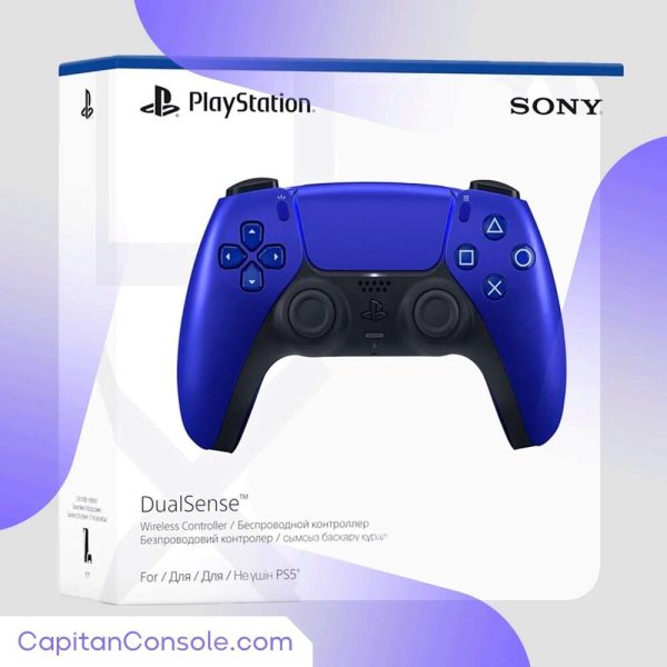 دسته بازی PS5 آبی متالیک Dual Sense Cobalt Blue - Image 3