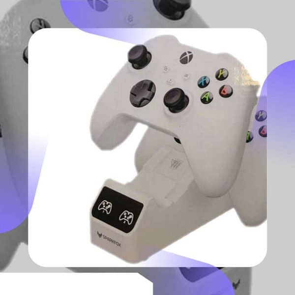 پایه شارژ دوگانه SparkFox برای Xbox Series X|S رنگ سفید - Image 2