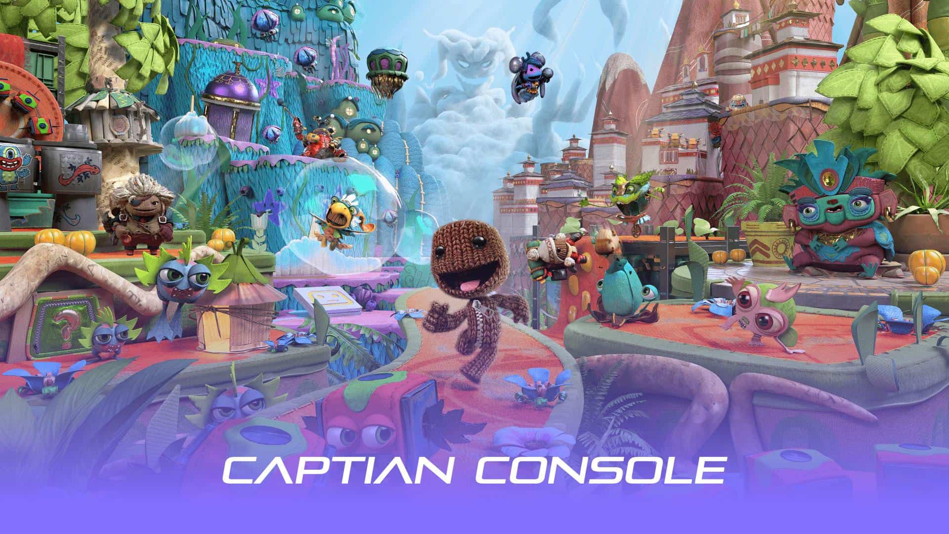 تصویری از دنیای بازی Sackboy:A Big Adventure