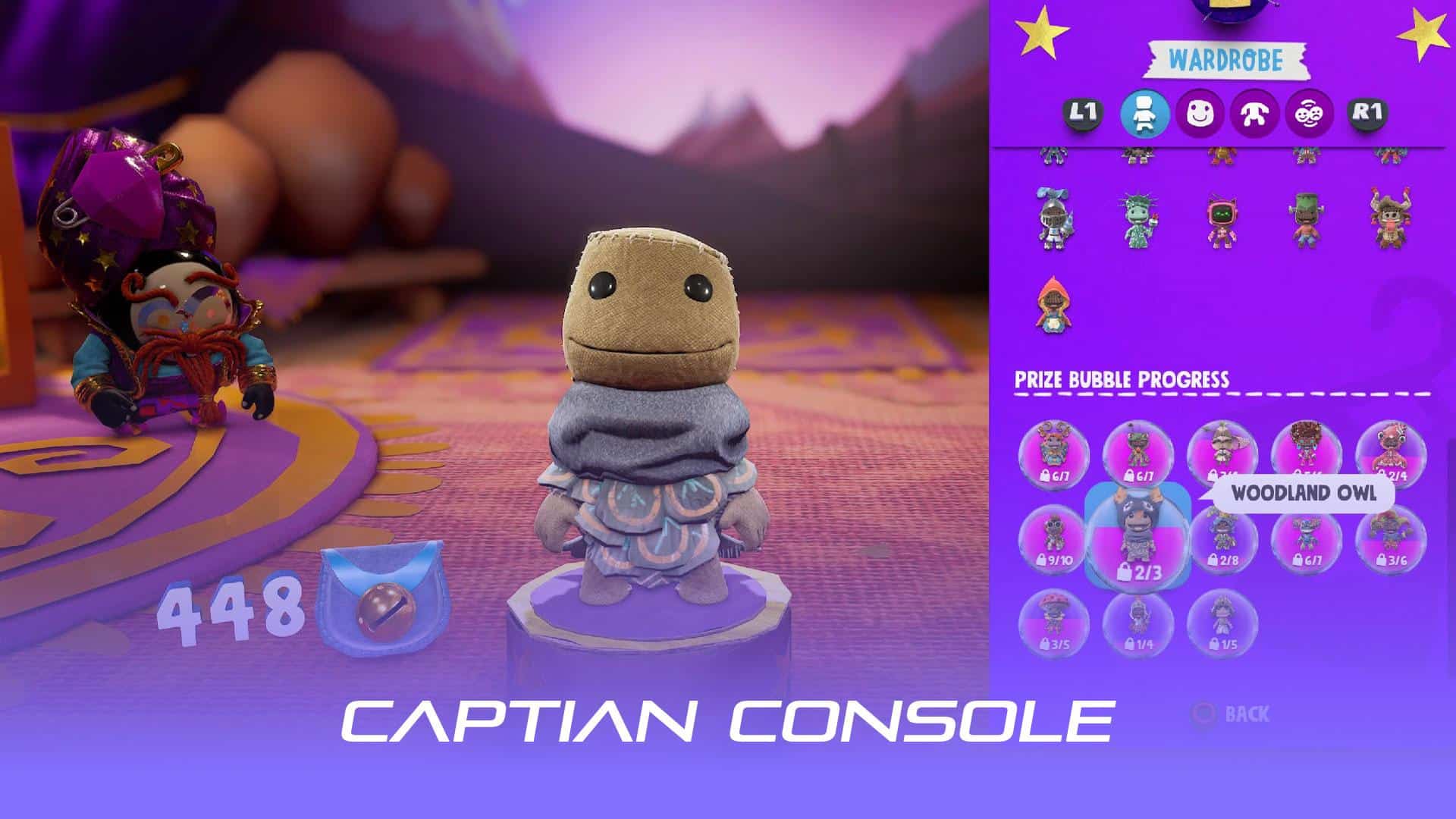 تصویری از لباسهای بازی Sackboy: A Big Adventure