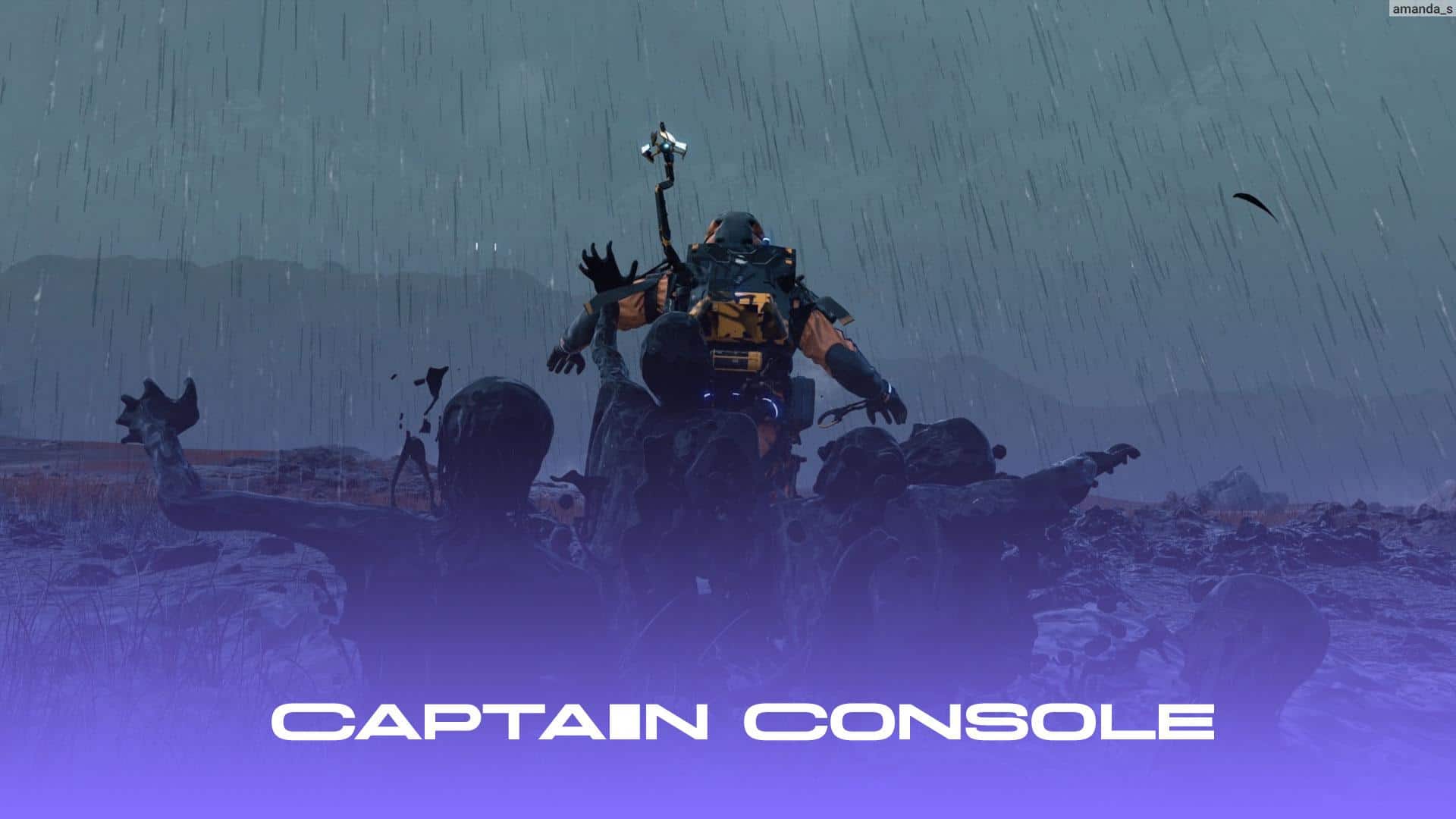 تصویری از تعامل محیط در بازی Death Stranding 2: On the Beach 