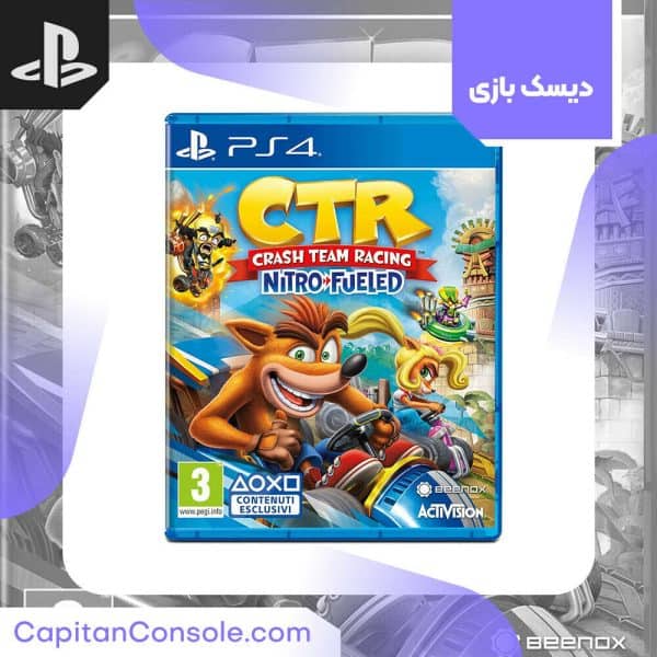 دیسک بازی Crash Team Racing Nitro-Fueled برای PS4