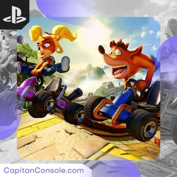 دیسک بازی Crash Team Racing Nitro-Fueled برای PS4 - Image 2