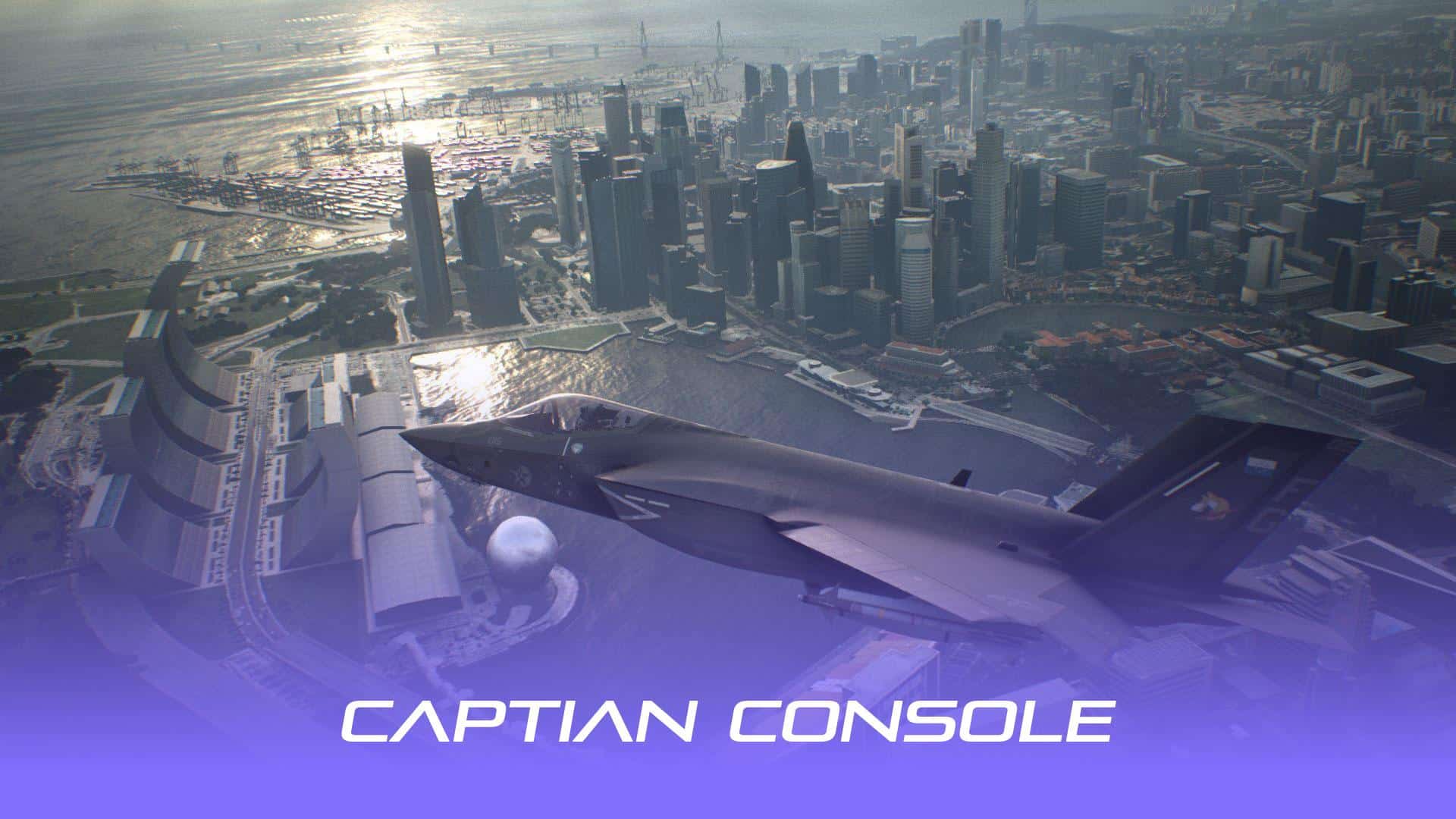 تصویر یکی از شهرهای بازی Ace combat 7 Deluxe edition 