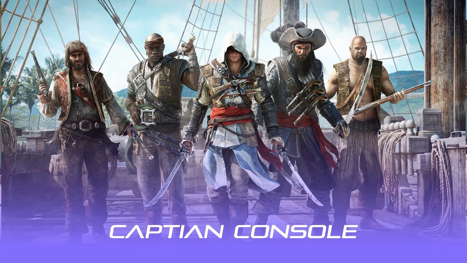 تصویری از شخصیت‌های بازی Assassin’s Creed: Black Flag 
