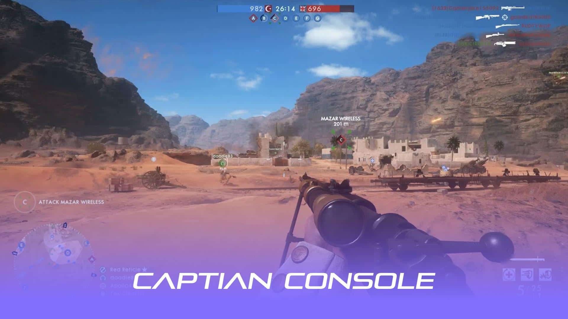 تصویری از گیم‌پلی بازی Battlefield 1 