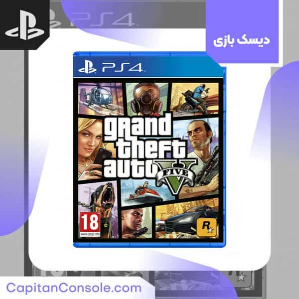 دیسک بازی GTA V برای PS4