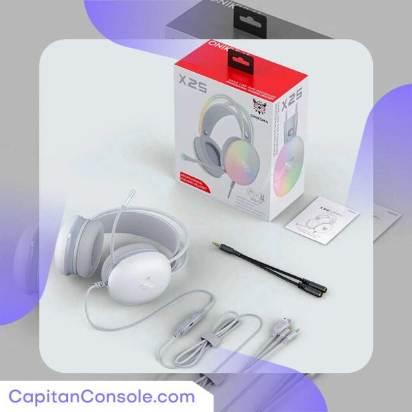 هدست گیمینگ اونیکوما مدل X25 RGB - Image 2