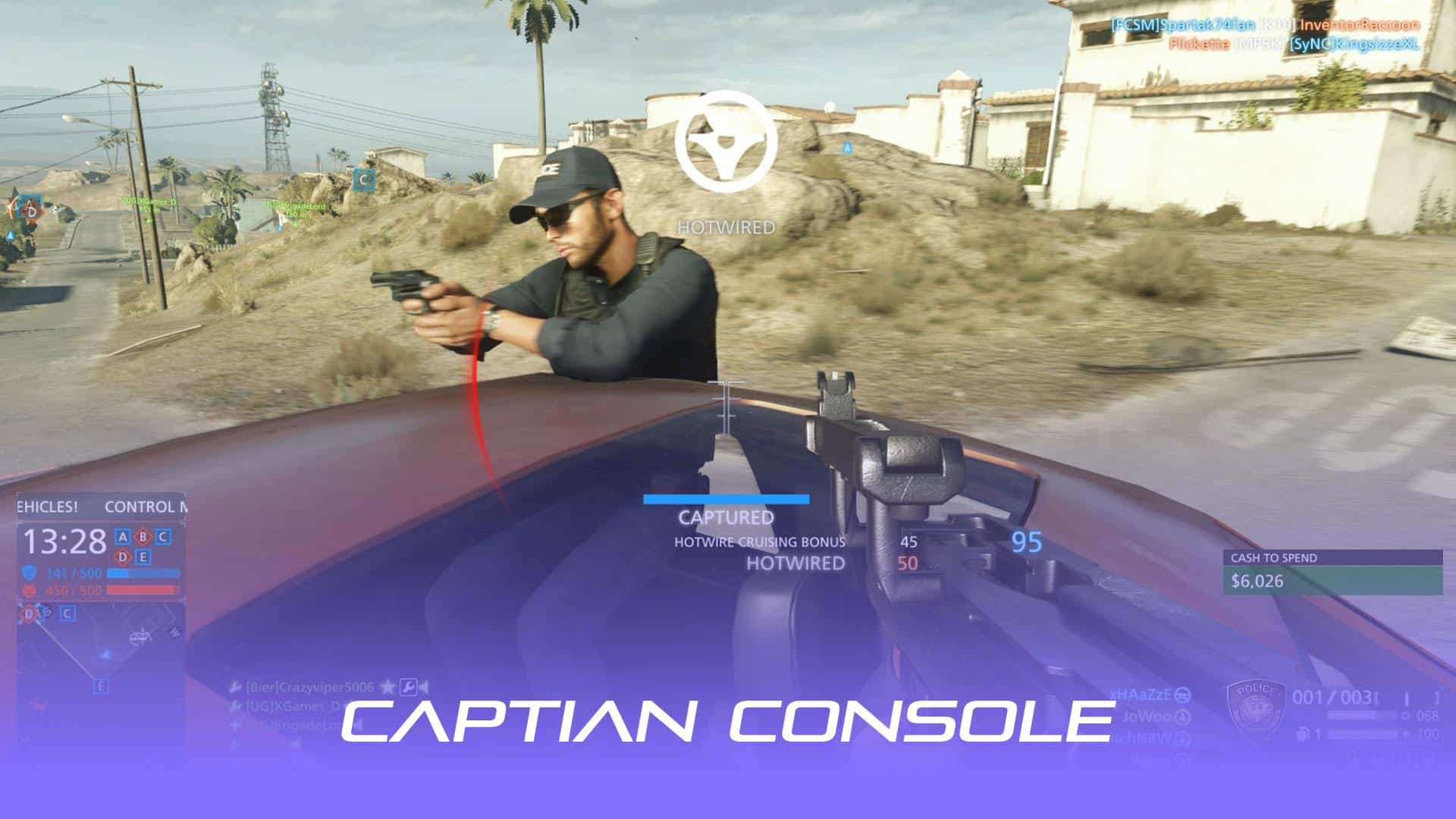 تصویر گیم‌پلی بازی battlefield hardline 