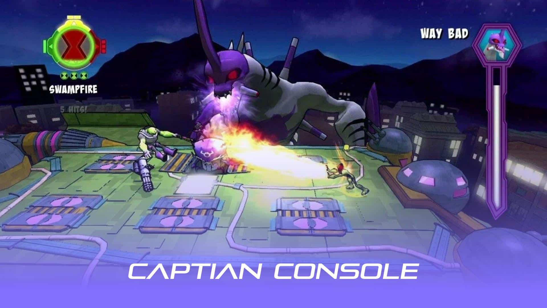 تصویری از مراحل بازی BEN10 Power Trip