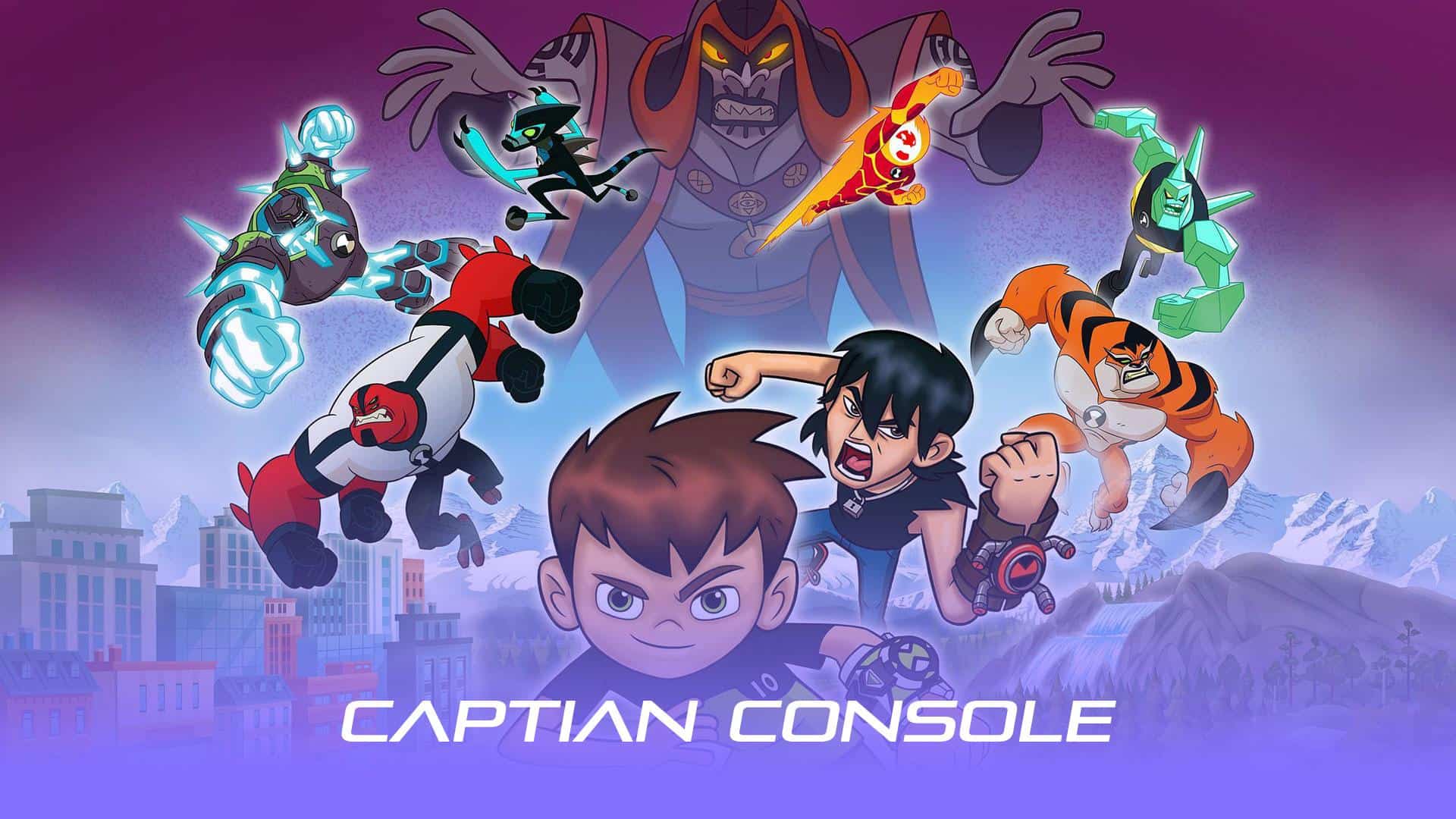 تصویری از شخصیتهاس بازی BEN10 Power Trip