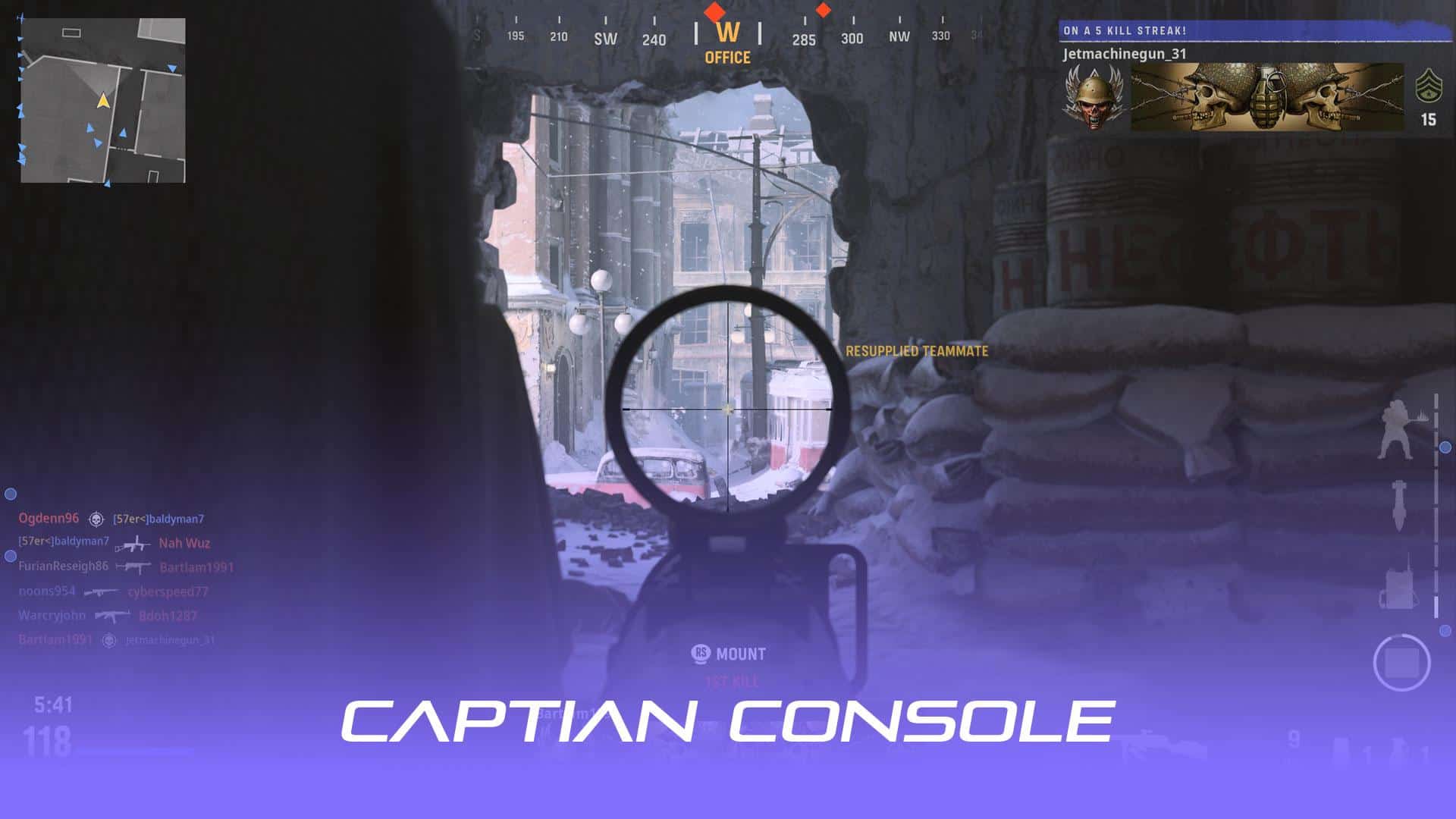 تصویری از گیم‌پلی بازی Call of Duty: Vanguard 