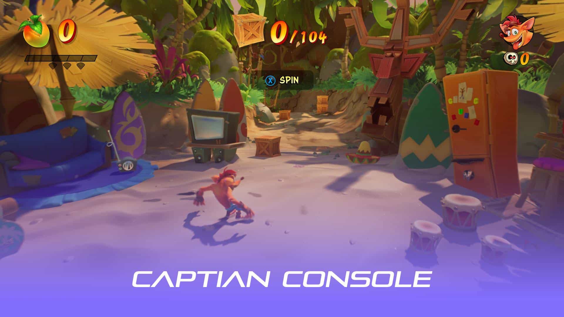 تصویری از گیم‌پلی بازی Crash Bandicoot 4 It
