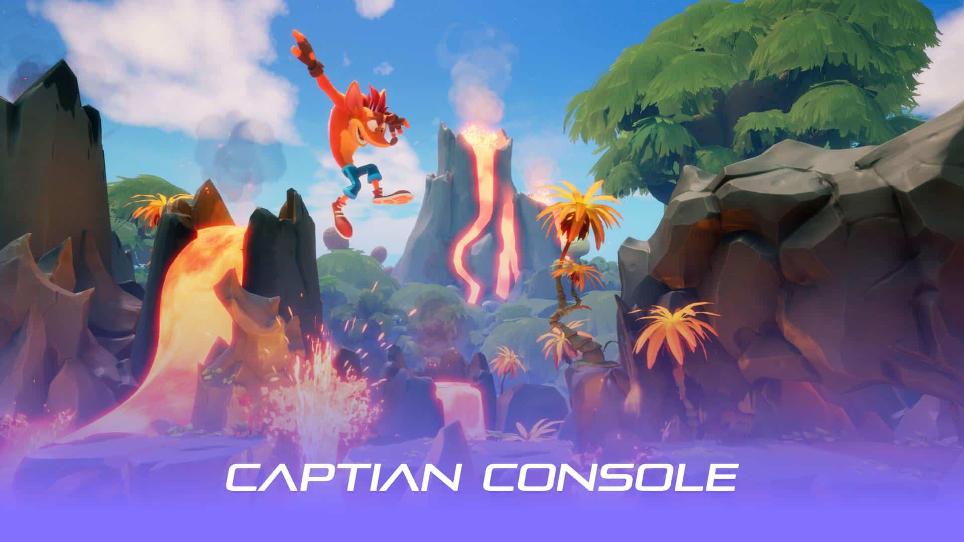 تصویری از دنیای بازی Crash Bandicoot 4 It