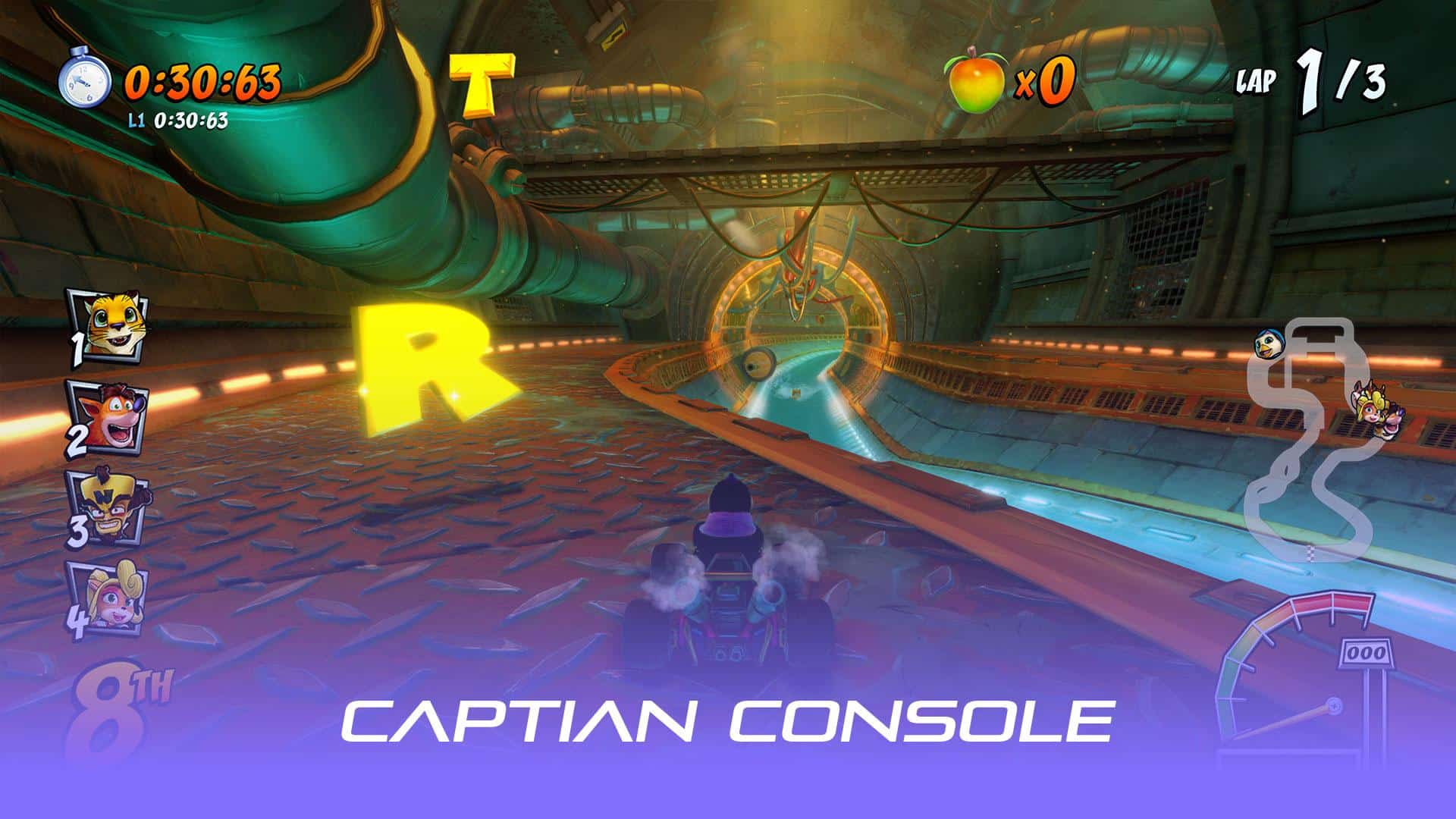 تصویری از گیم‌پلی بازی Crash Team Racing Nitro-Fueled 