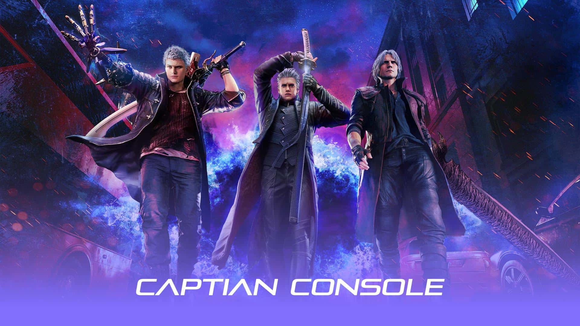 تصویری از شخصیت‌های بازی Devil May Cry 5 