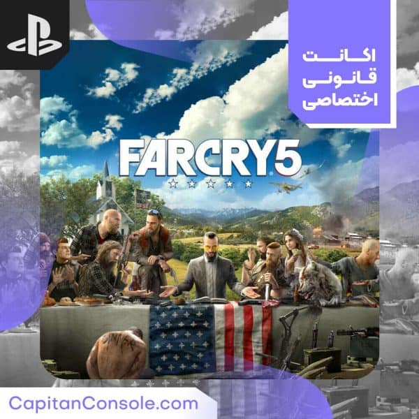 اکانت ظرفیتی قانونی بازی FAR CRY 5 برای PS4 و PS5