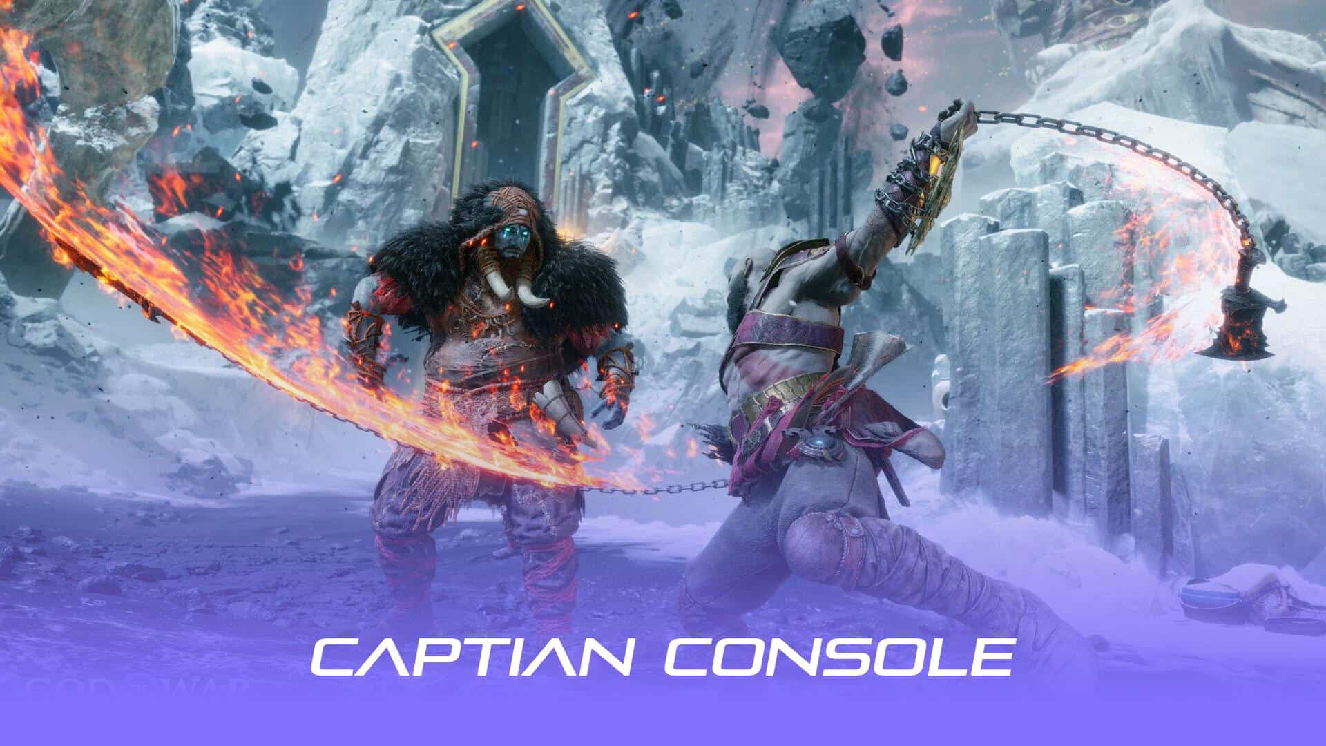 تصویر یکی از مراحل God of War 4