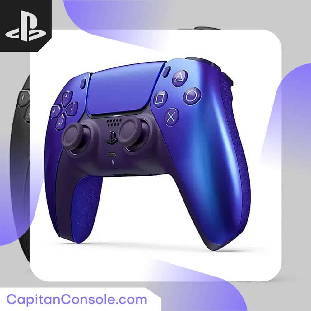 دسته بازی PS5 سونی مدل دوال سنس آبی نیلی کروم (DualSense Chroma Indigo) - Image 3
