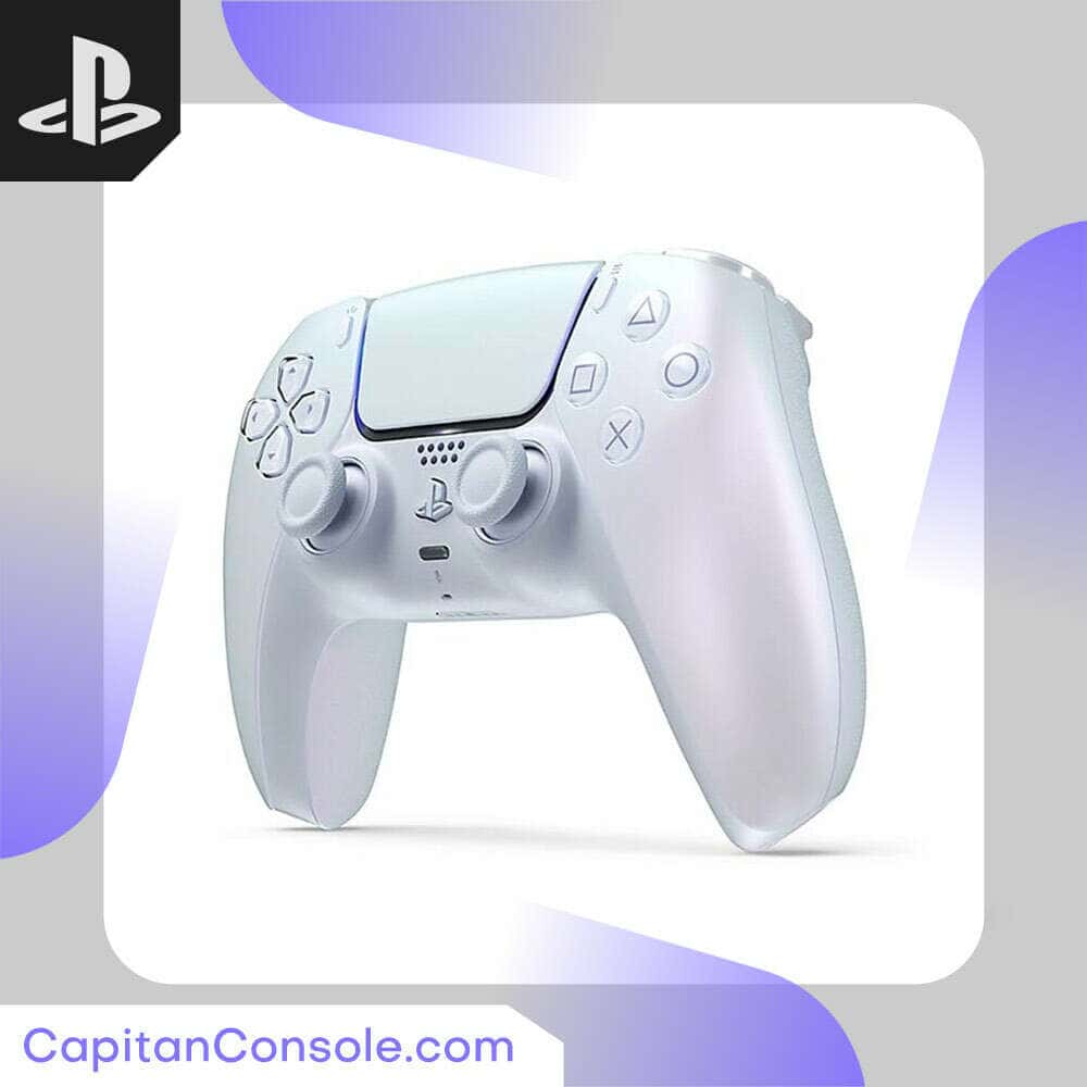 دسته بازی PS5 مدل دوال سنس سفید مرواریدی (DualSense Chroma Pearl) - Image 3