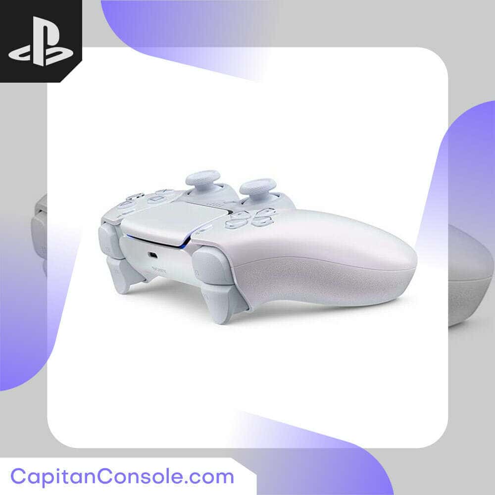 دسته بازی PS5 مدل دوال سنس سفید مرواریدی (DualSense Chroma Pearl) - Image 2