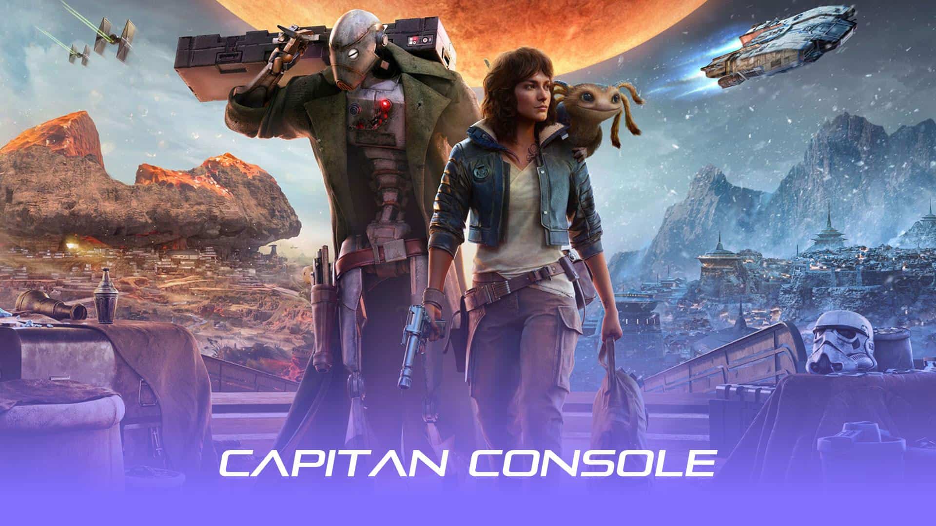 تصویری از شخصیت‌های اصلی بازی Star Wars Outlaws 