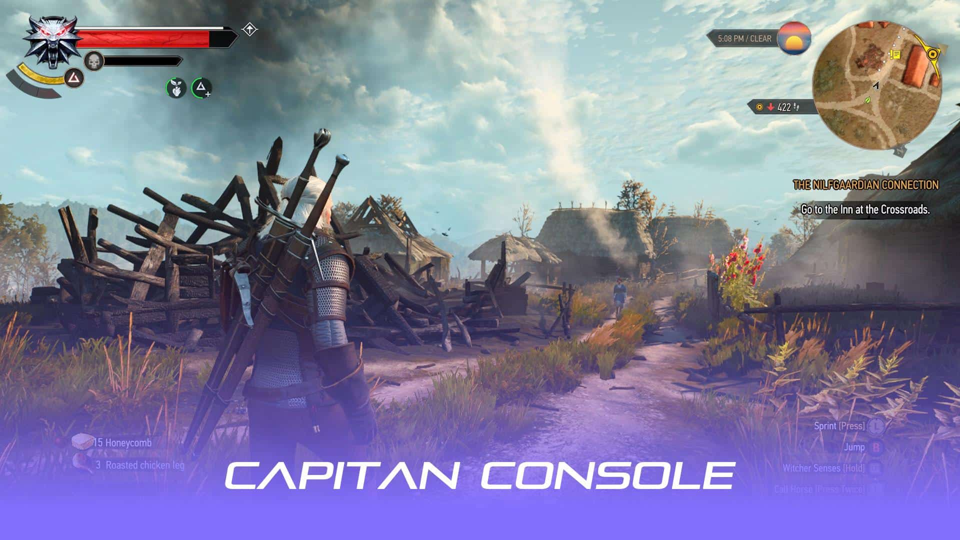 تصویری از گیمپلی بازی The Witcher 3: Wild Hunt – Complete Edition