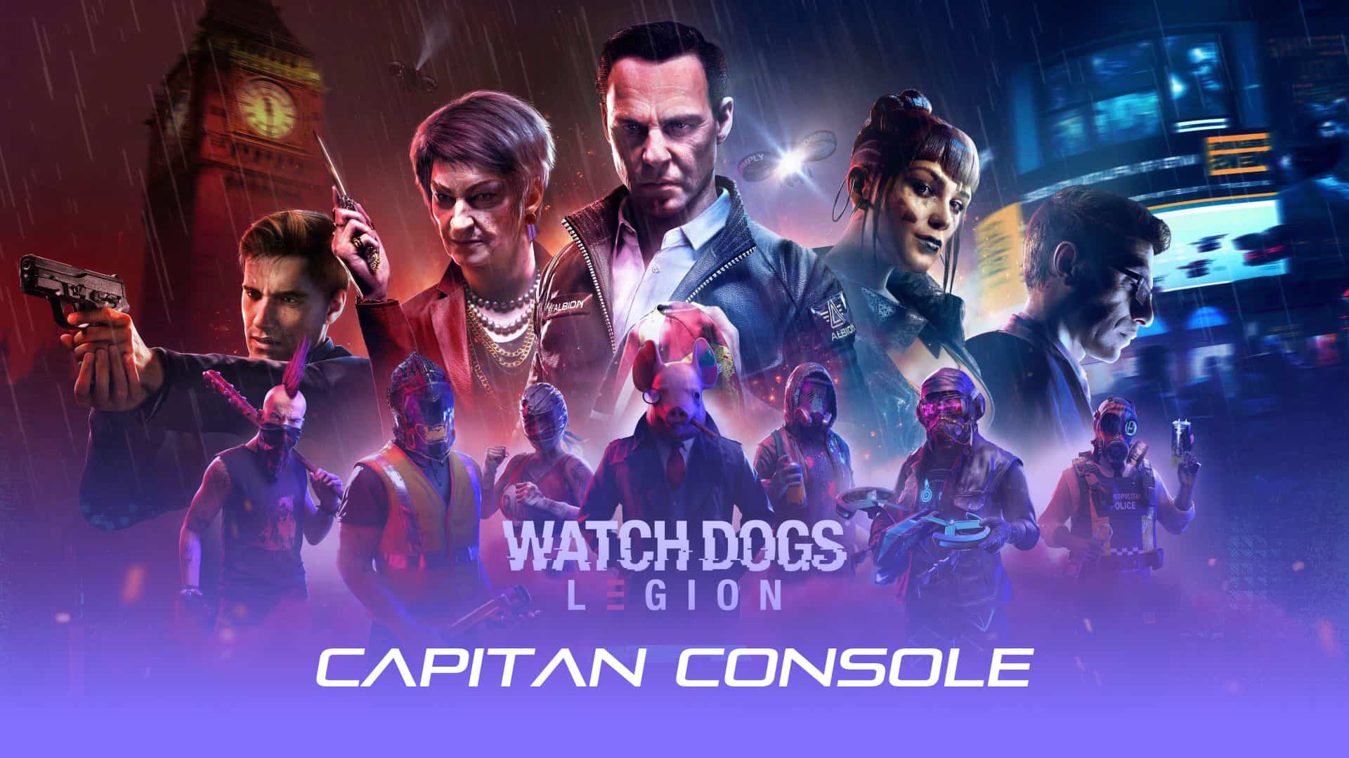 تصویری از شخصیت‌های بازی Watch Dogs Legion 