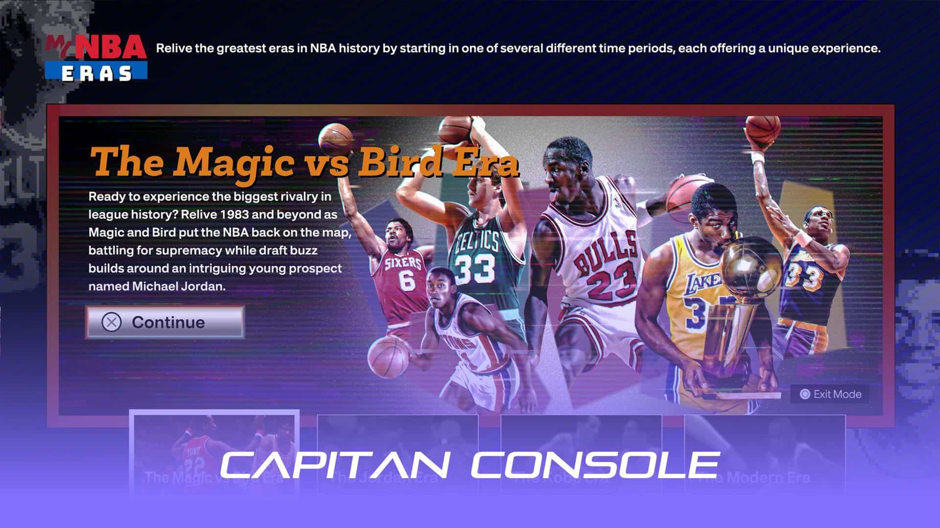 تصویر یکی از مراحل حالت My NBA