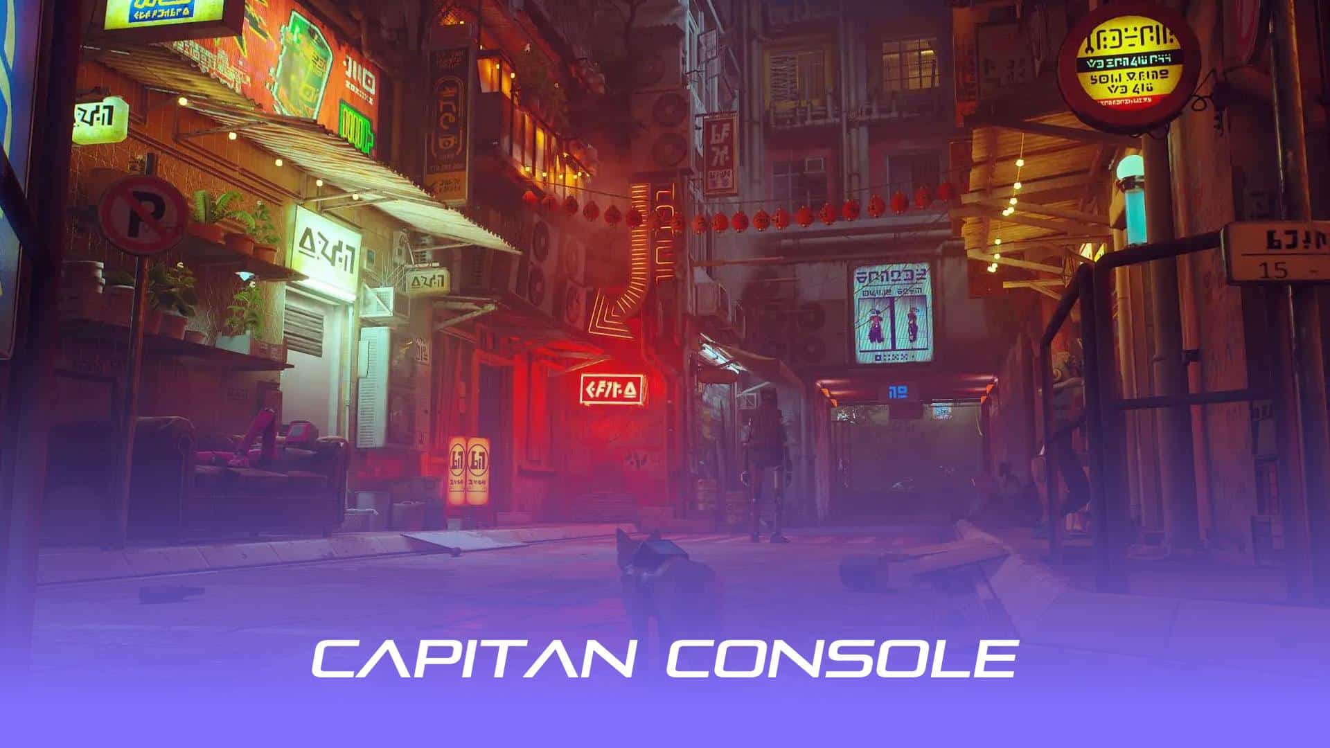 تصویری از دنیای بازی Stray