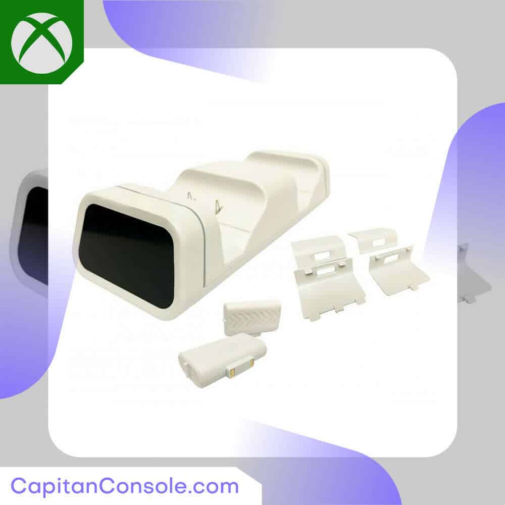 پایه شارژر دوگانه Dobe به همراه باتری قابل شارژ برای ایکسباکس - Image 3
