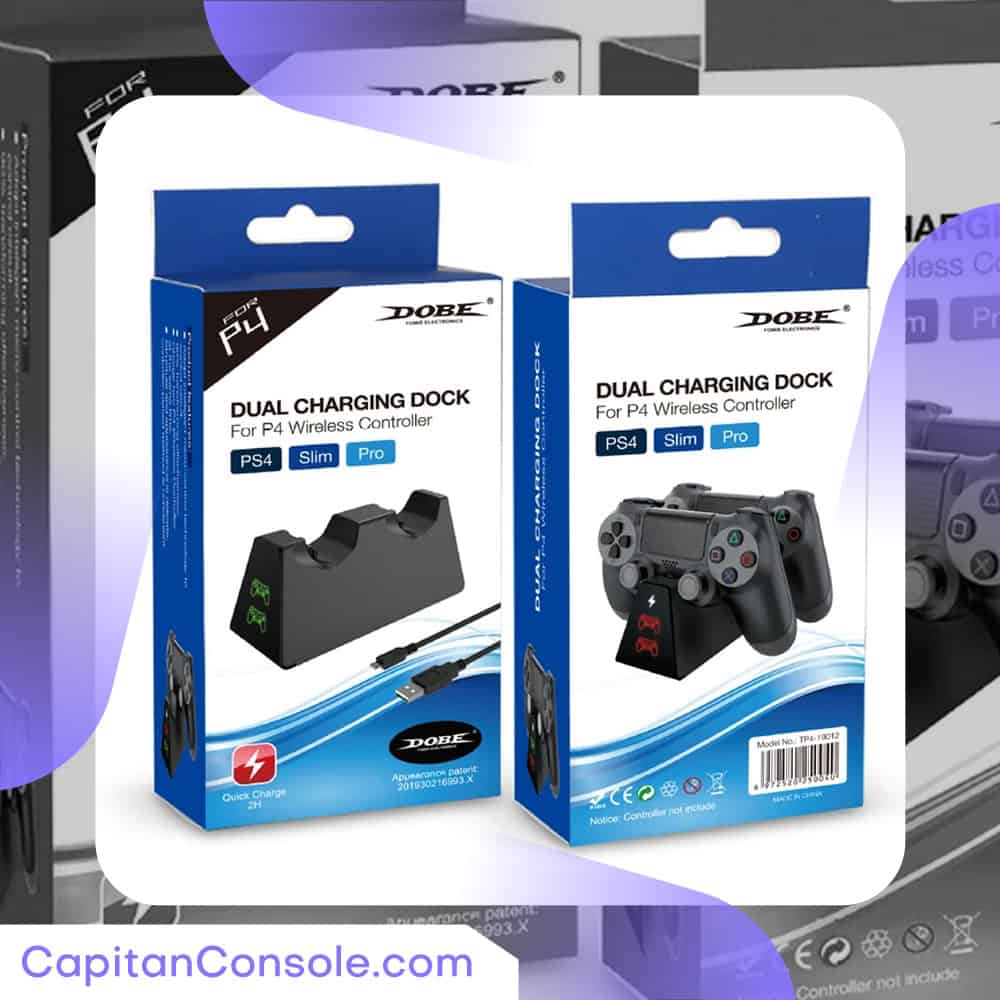 پایه شارژر دسته PS4 دابی مدل TP4-19012 - Image 3