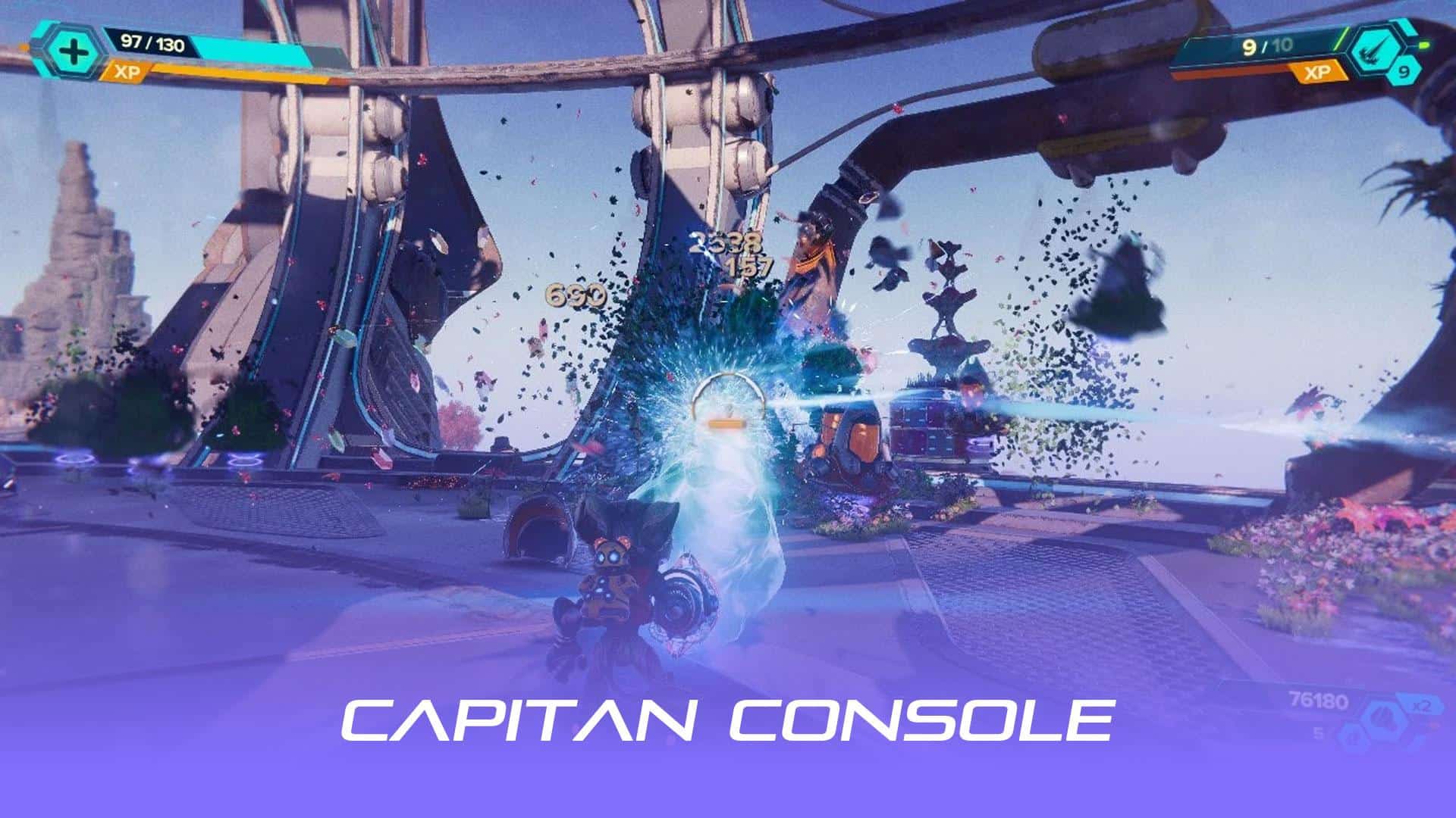 تصویری از گیم‌پلی بازی Ratchet and Clank Rift Apart 