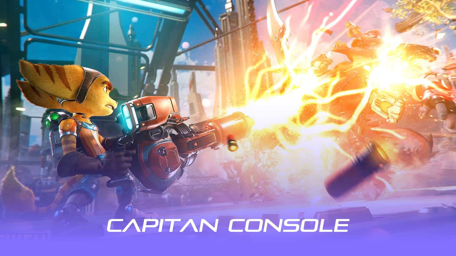 تصویر یکی از سلاح‌های بازی Ratchet and Clank Rift Apart 