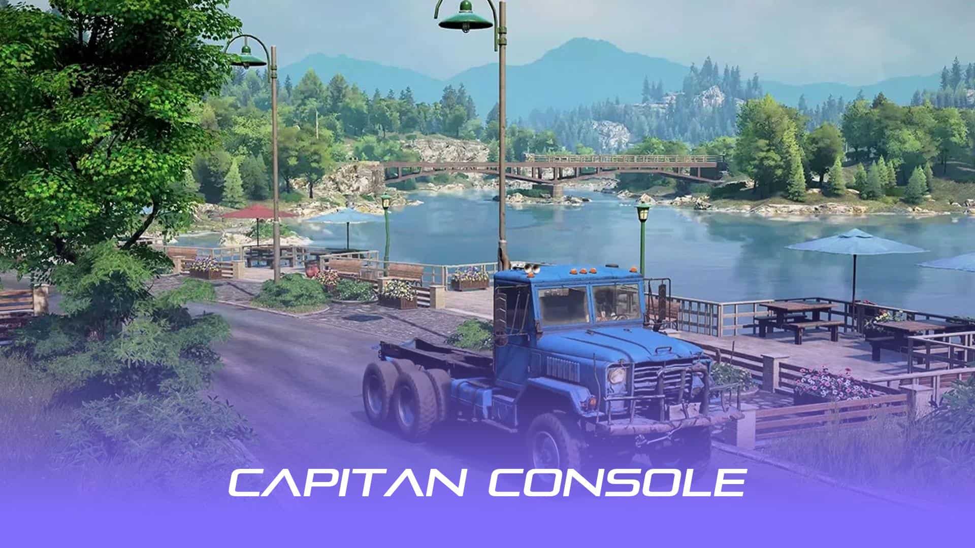 تصویری از دنیای بازی snow runner