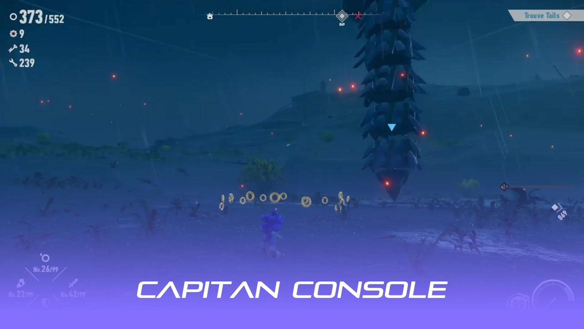 تصویری از گیم‌پلی بازی Sonic Frontiers 