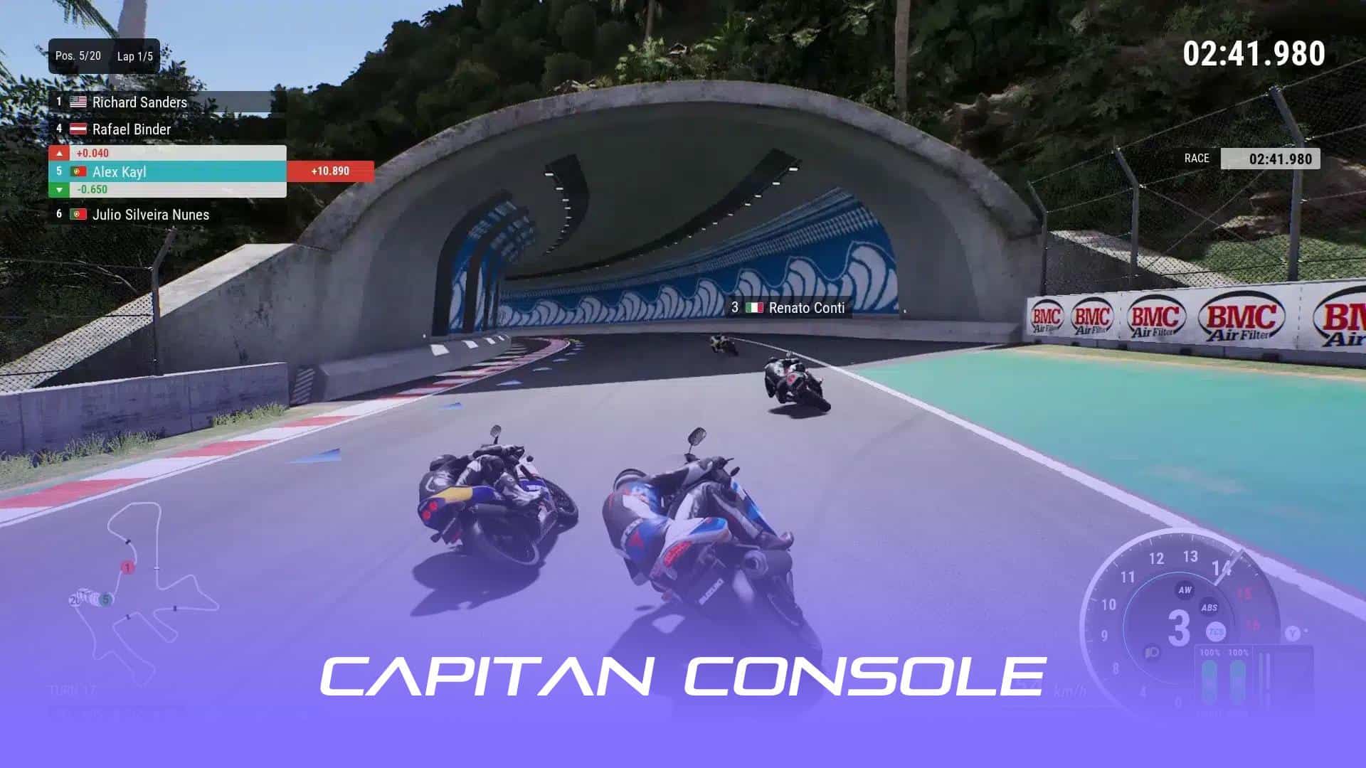 تصویری از گیمپلی بازی RIDE 5