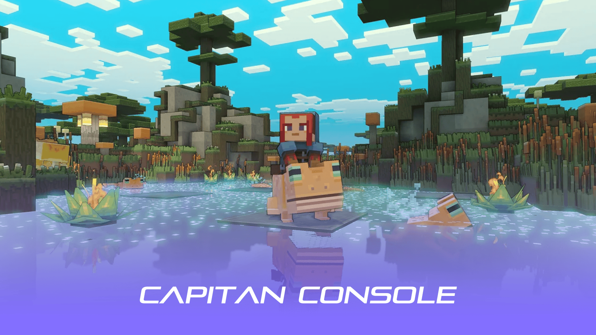 تصویری از دنیای بازی Minecraft Legends