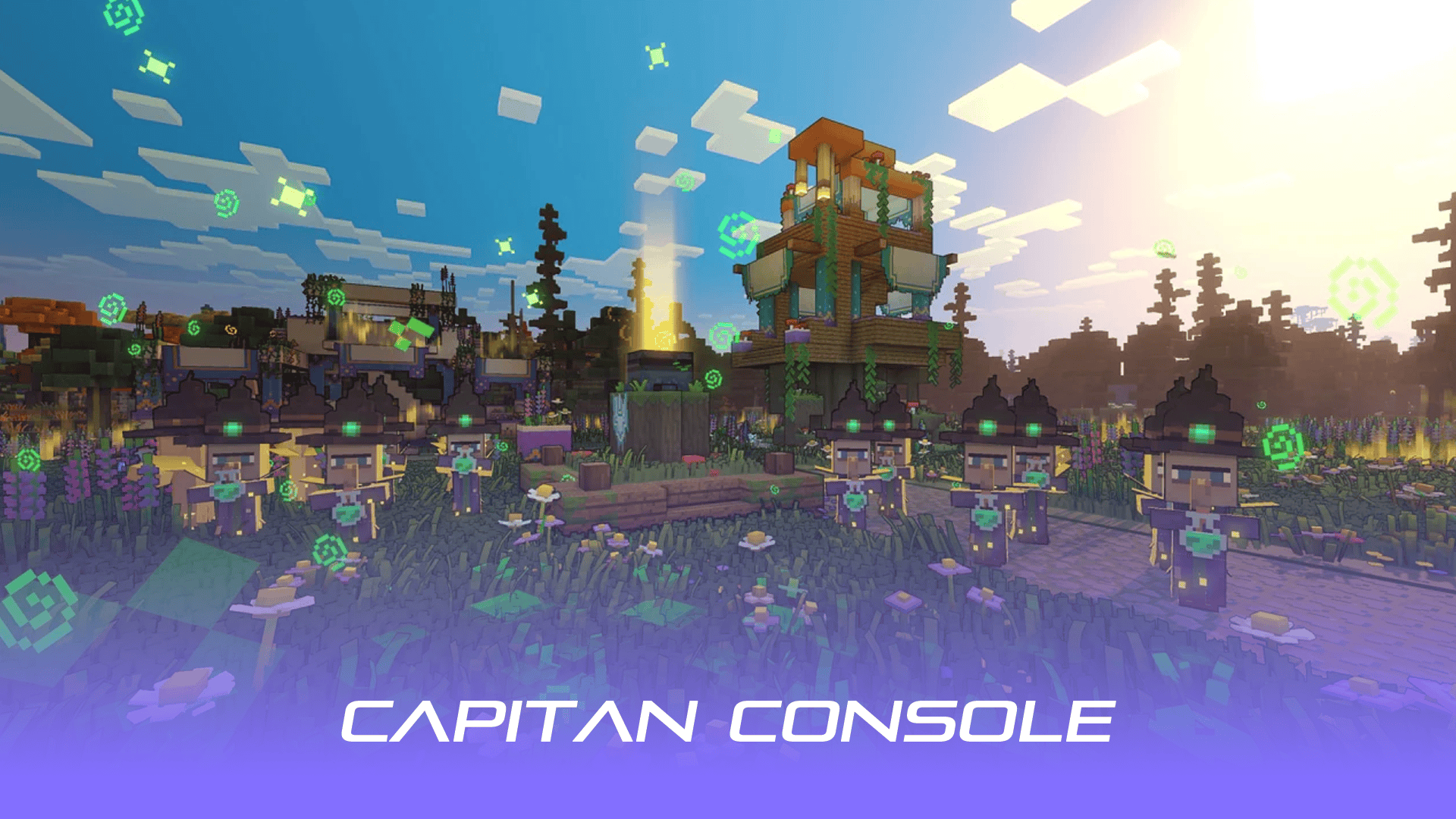 تصویری از دنیای بازی Minecraft Legends